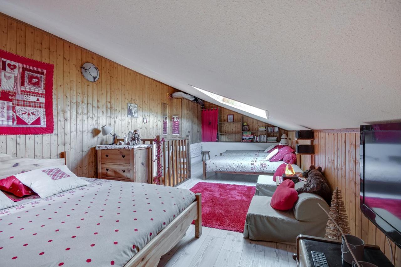 L'Edelweiss - Au Pied Des Pistes Apartment Enchastrayes Luaran gambar